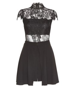Alice + Olivia Elwood Overskirt Romper