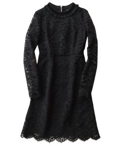 Marc by Marc Jacobs Long-Sleeve Lace Dress