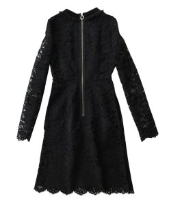 Marc by Marc Jacobs Long-Sleeve Lace Dress