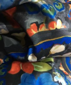 Alice + Olivia Floral Print Combo A-Line Dress