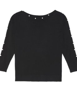 Sandro Maia Pearl Embellished Sweater