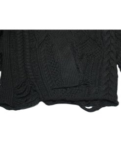 Zadig & Voltaire Distressed Wool Blend Cardigan