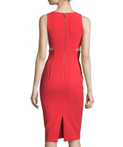 Alice + Olivia Riki Cutout Sheath Dress