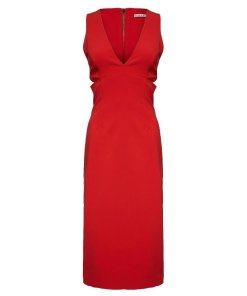 Alice + Olivia Riki Cutout Sheath Dress