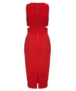 Alice + Olivia Riki Cutout Sheath Dress