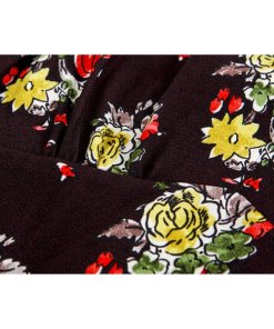 Miu Miu Floral Printed Crepe Dress
