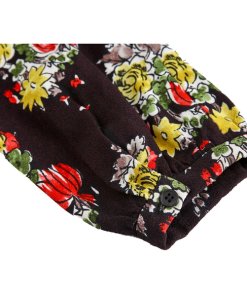 Miu Miu Floral Printed Crepe Dress