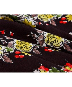 Miu Miu Floral Printed Crepe Dress