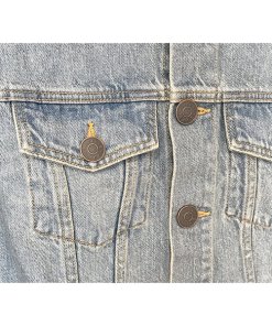 Sandro Liverpool Embellished Star Patch Denim Jacket