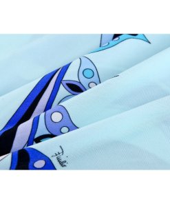 Emilio Pucci Printed V-Neck Kaftan Dress