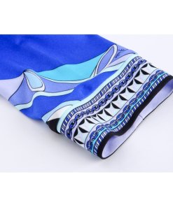Emilio Pucci Printed V-Neck Kaftan Dress