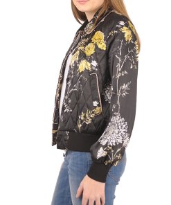 Baum und Pferdgarten Betsey Dandelion Print Bomber Jacket