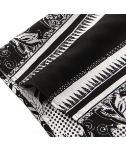 Roberto Cavalli Geometric Print Silk Blouse