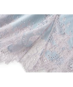 Carven Belted Floral Lace Skirt