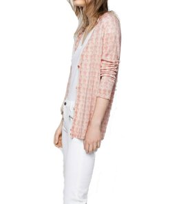 Zadig & Voltaire Maria Skull Linen Cardigan