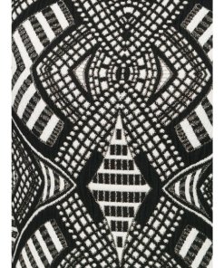 Alice+Olivia Geometric Pattern Mini Dress