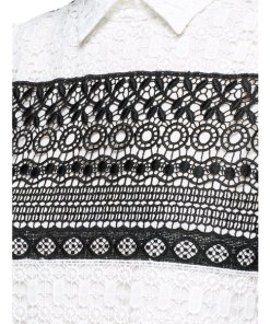 Alice + Olivia Hilly Lace Mini Dress