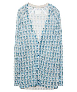 Zadig & Voltaire Maria Skull Linen Cardigan