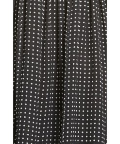 Kate Spade Pin Dot Silk Chiffon Shirtdress