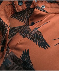 Sandro Voyage Bird Print Dress