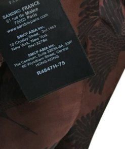 Sandro Voyage Bird Print Dress