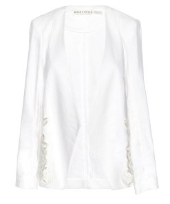 Alice + Olivia Jenice Lace Inset Blazer