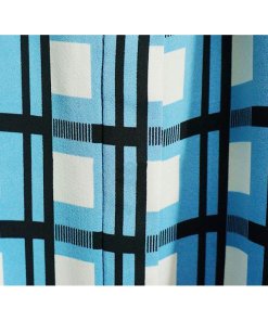 Diane von Furstenberg Rivoli Check Long-Sleeve Shirtdress