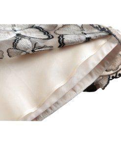 Alice + Olivia Catrina Butterfly Embroidered Tulle Skirt