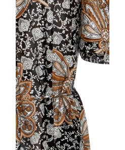 A.L.C. Doris Off-the-Shoulder Printed Midi Dress