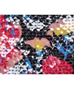 Diane von Furstenberg Sequined Floral Mini Dress