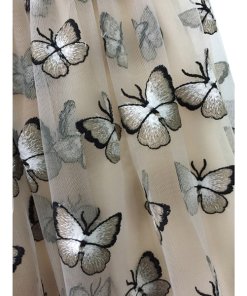 Alice + Olivia Dolly Butterfly Embroidered Dress