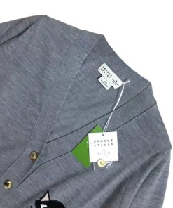 Kate Spade Broome Street Cat Intarsia Wool Cardigan
