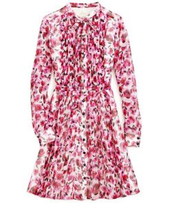 Kate Spade Mini Rose Pleated Shirtdress