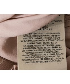 Burberry Ruffle Shoulder Midi Lace Shift Dress