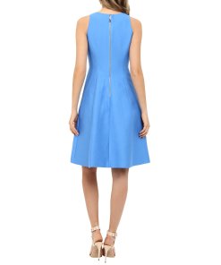 Kate Spade New York Yarn Dye Fit & Flare Dress