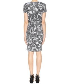 Diane von Furstenberg New Julian Short Sleeve Wrap Dress
