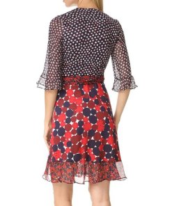 Diane von Furstenberg Nieves Scarf Wrap Dress