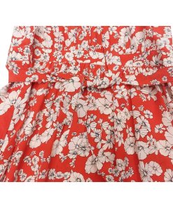 Rebecca Taylor Cherry Blossom Short-Sleeve Dress