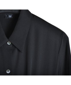 Theory Jaylis Belted Silk Shirtdress