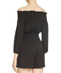 Maje Ilanda Off-the-Shoulder Romper