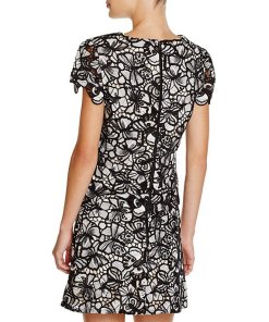 Alice + Olivia Eve Butterfly Lace Top