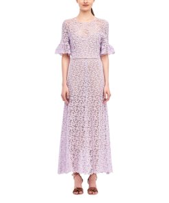 Rebecca Taylor Eliza Lace Midi Dress