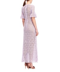 Rebecca Taylor Eliza Lace Midi Dress