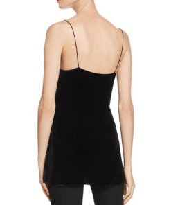 Theory Odete B Fixture Velvet Camisole Top