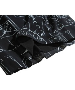 Alice + Olivia X Basquiat Emmie Printed Slip Dress