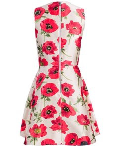 Alice + Olivia Tanner Poppy Flower Dress