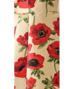 Alice + Olivia Tanner Poppy Flower Dress