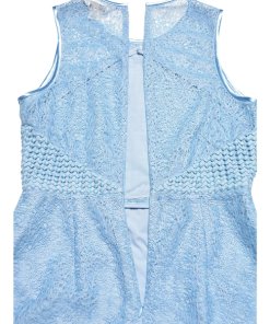 Diane von Furstenberg Chain & Twig Lace Sheath Dress