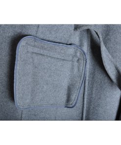 Theory Double-Face Wool-Cashmere Wrap Dress