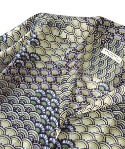 Equipment Adalyn Fan Print Silk Shirt